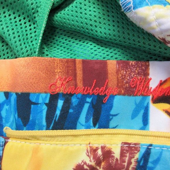 ROBERT GRAHAM Hawaiian Swim Shorts Swim Trunks Size 40 Tropical AOP Board Shorts - Picture 3 of 16